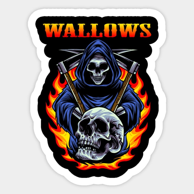 WALLOWS BAND Sticker by Bronze Archer